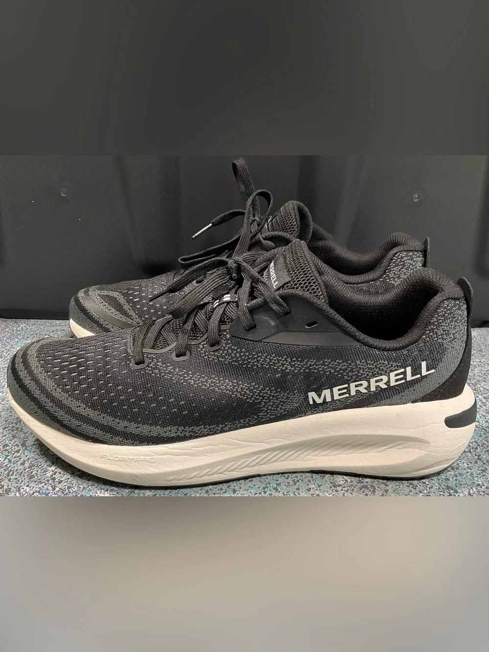 Merrell Men's Black and White Athletic Running Sneakers Size 11